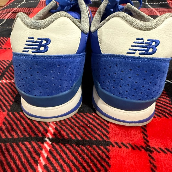 New Balance 996 MRL996LB Men’s Shoes Size 12 Red Blue No Insole Running - Picture 6 of 8